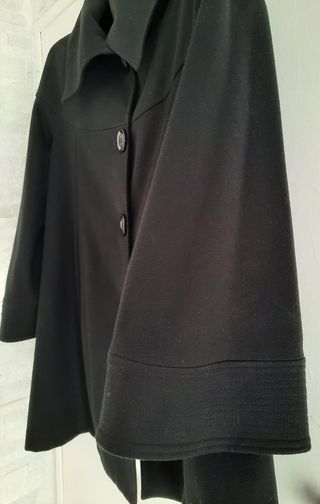 Cappotto nero Made in Italy