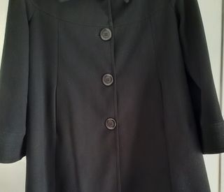 Cappotto nero Made in Italy