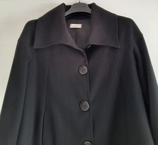 Cappotto nero Made in Italy