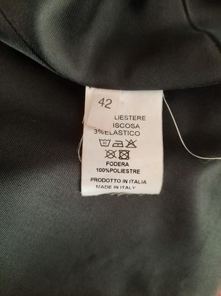 Cappotto nero Made in Italy