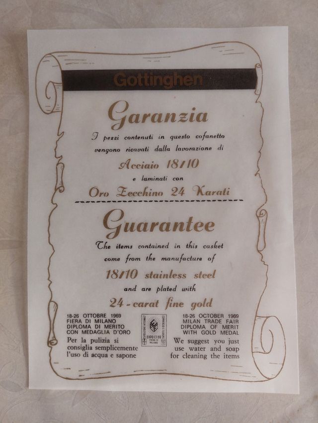 Set posate completo 12 coperti