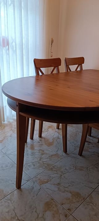 Mesa de madera 8 comensales