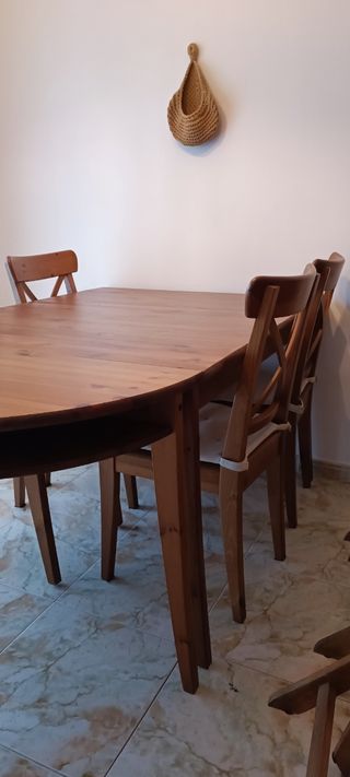 Mesa de madera 8 comensales