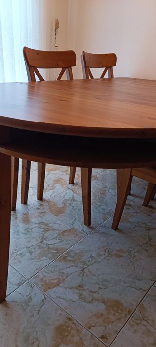 Mesa de madera 8 comensales