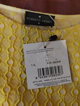 Blusa de tirantes Roberto Verino