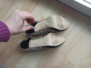Tacones festivos leopardo, nº 37