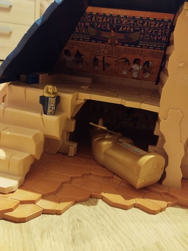 Juguete Playmobil history pirámide