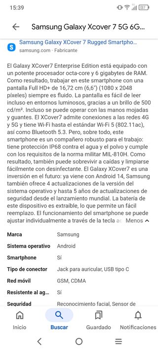 Samsung Xcover 7