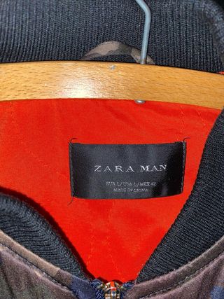 Chaqueta de camuflaje Zara