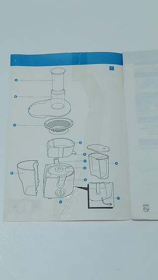 Licuadora Philips HR1854, blanco