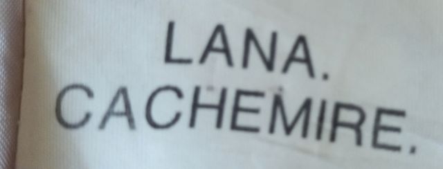 Abrigo lana cachemire  3/4