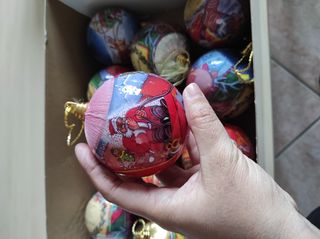 Set 12 palline natalizie figurative