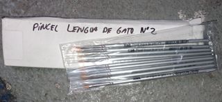 Pincel artístico para cuadros y pinturas