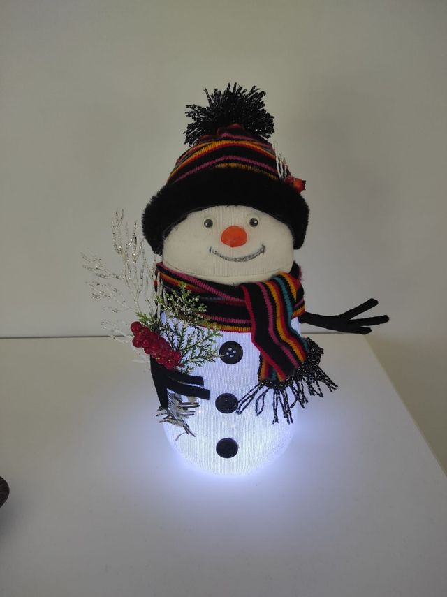 Pupazzo di neve barattolo