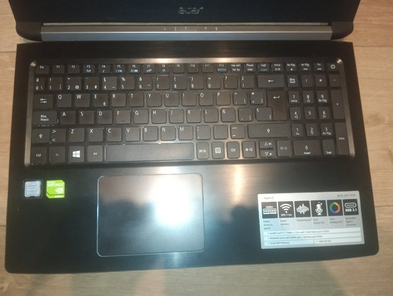 Portatil Acer Aspire 5 A515-51G-751G i7-7500U+GTAV afbeelding 5