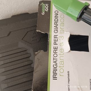 IRRIGATORE PER GIARDINO 