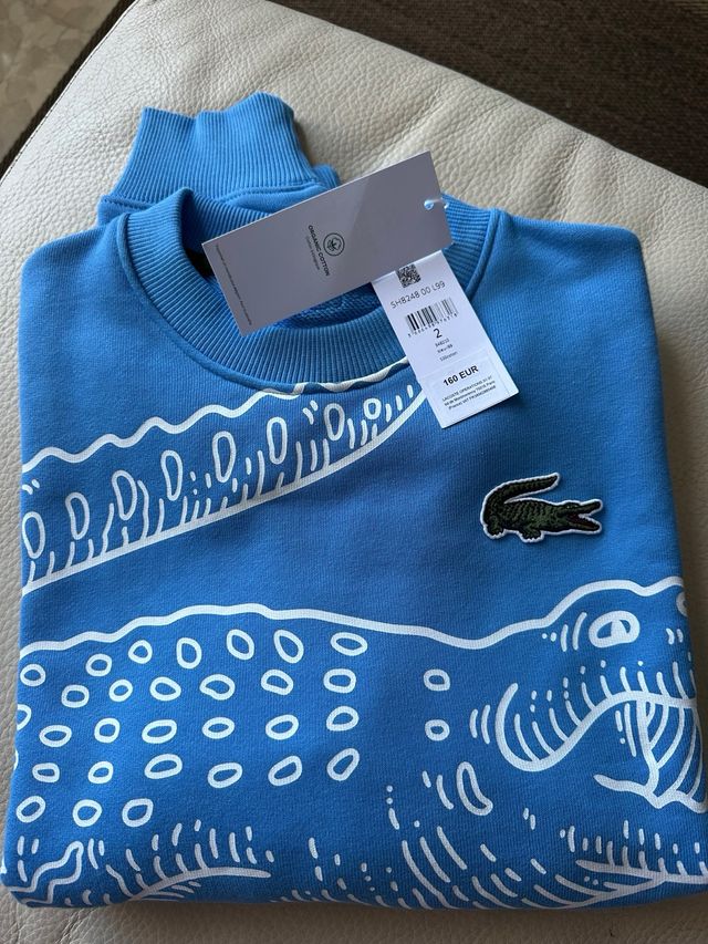 Sudadera Lacoste a estrenar de tienda oficial