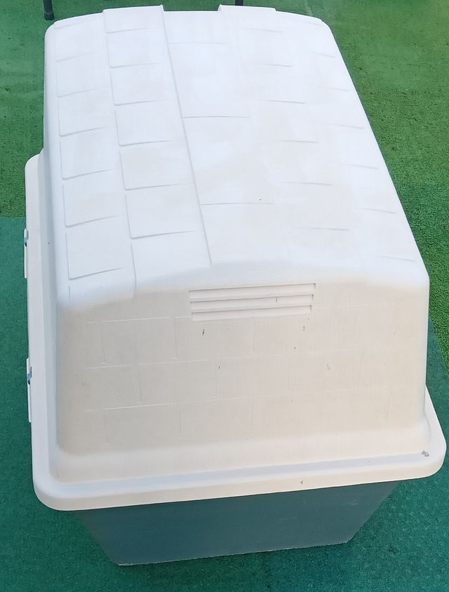 Caseta de perro mediano