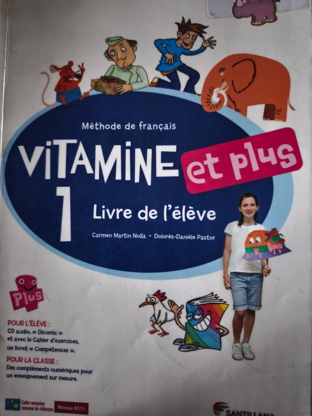 Vitamine et plus 1, livre élève+cahier exercices