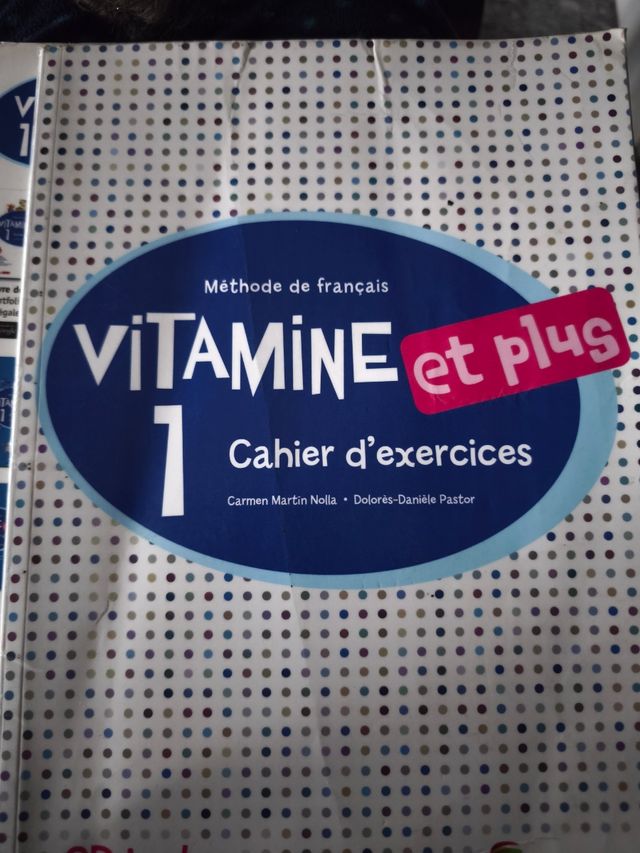 Vitamine et plus 1, livre élève+cahier exercices