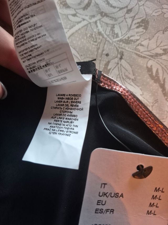 Body rosa laminato- Tezenis