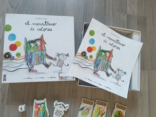 Juego el monstruo de colores