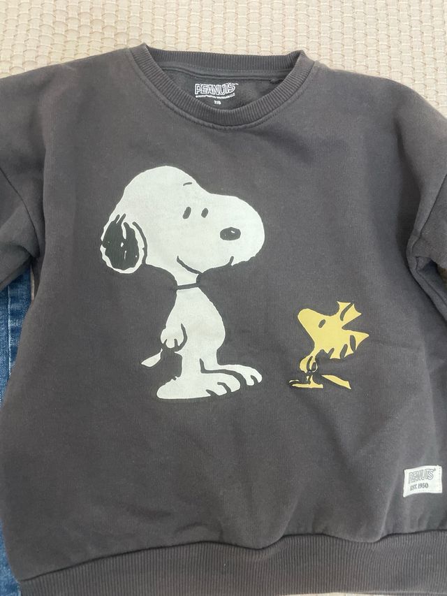 Conjunto vaquero y sudadera