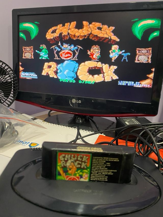 Consola sega megadrive 2