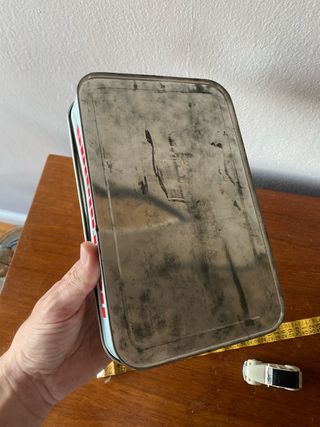 Lata antigua farmacia calmante vitaminado