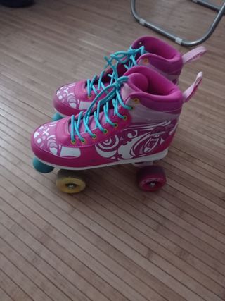 Patines cuatro ruedas niña