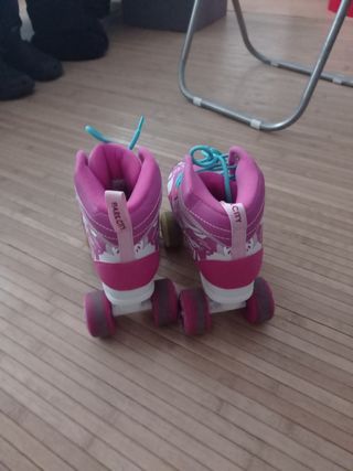 Patines cuatro ruedas niña
