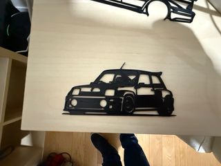 Silueta renault 5 gt turbo