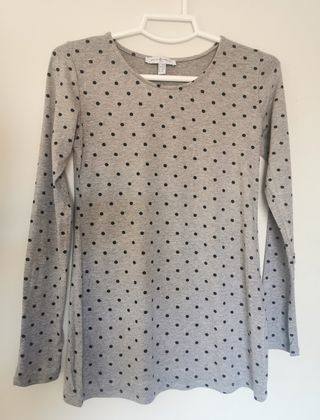 Camiseta premamá manga larga