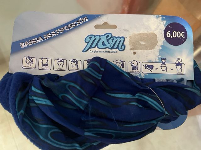 Braga cuello polar y finita