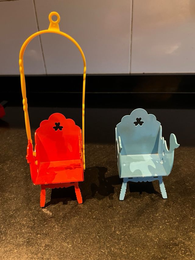 Sillas carrusel barriguitas