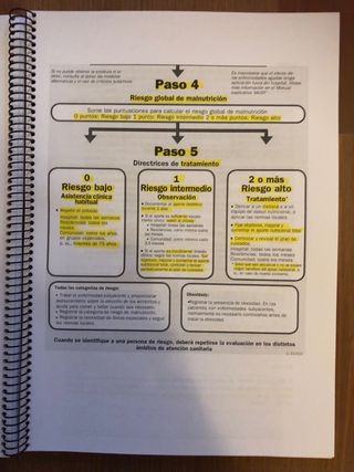 Apuntes encuadernados.