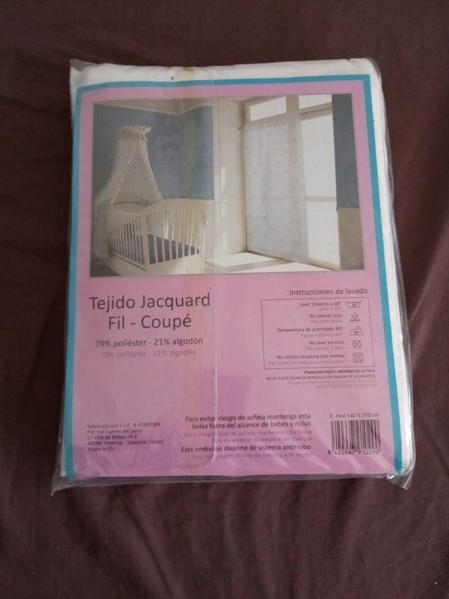 Visillo cortina niño