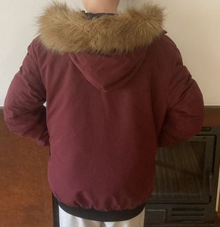 Cazadora plumas bomber