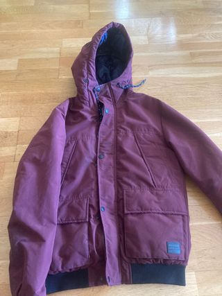 Cazadora plumas bomber