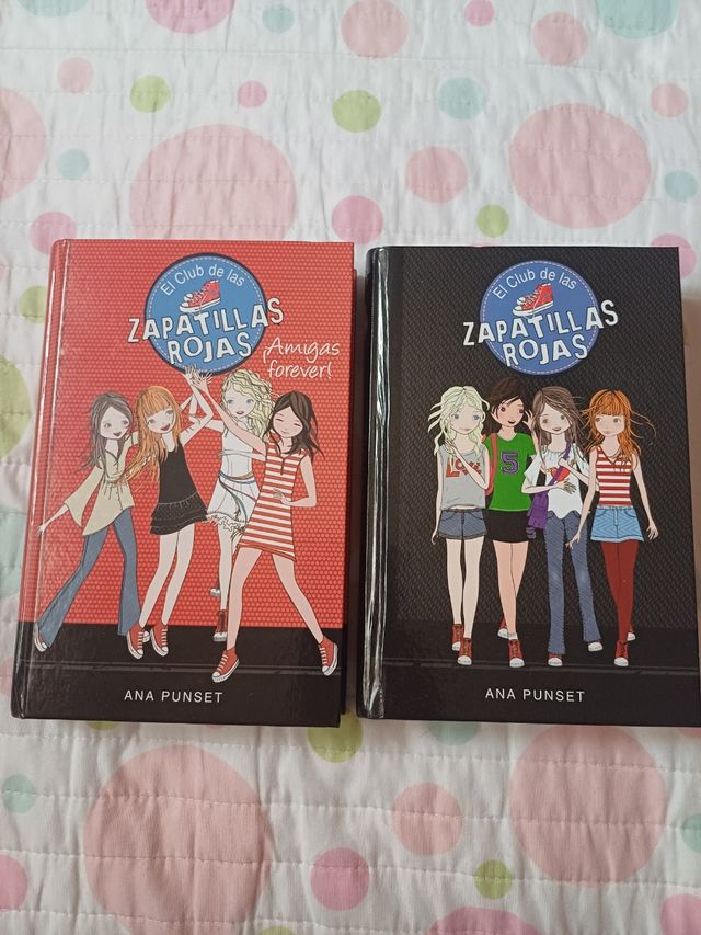 Lote de libros: El club de las zapatillas rojas