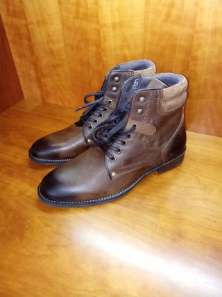 Botines caballero piel