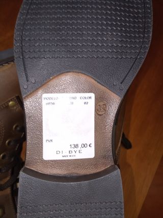Botines caballero piel