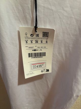 Vestido contraste Pull and Bear