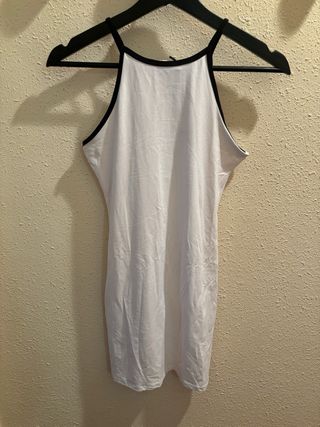 Vestido contraste Pull and Bear