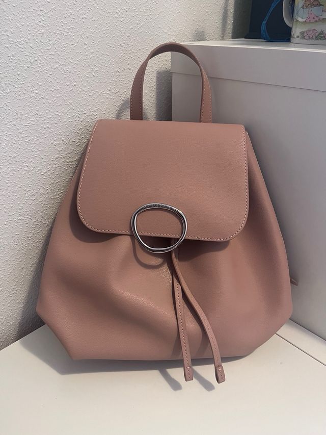 Mochila de piel Adolfo Dominguez