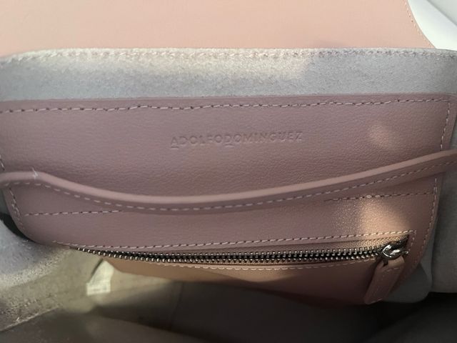 Mochila de piel Adolfo Dominguez