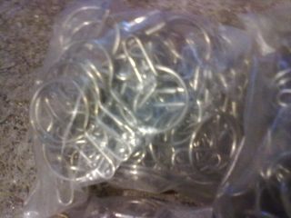 Mosquetões redondos metálicos