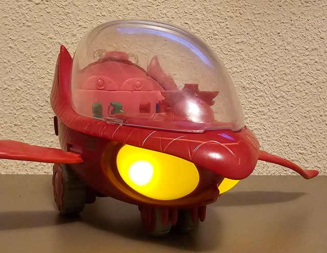 PJMask Personajes y Búho Delta Deluxe