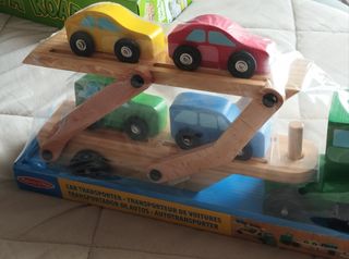 Conjunto Camião e Carrinhos