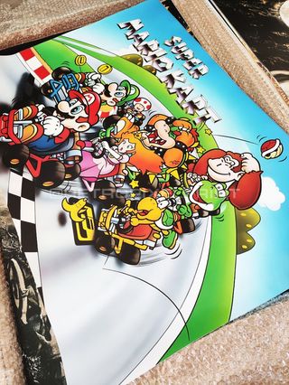 SUPER MARIO KART lona